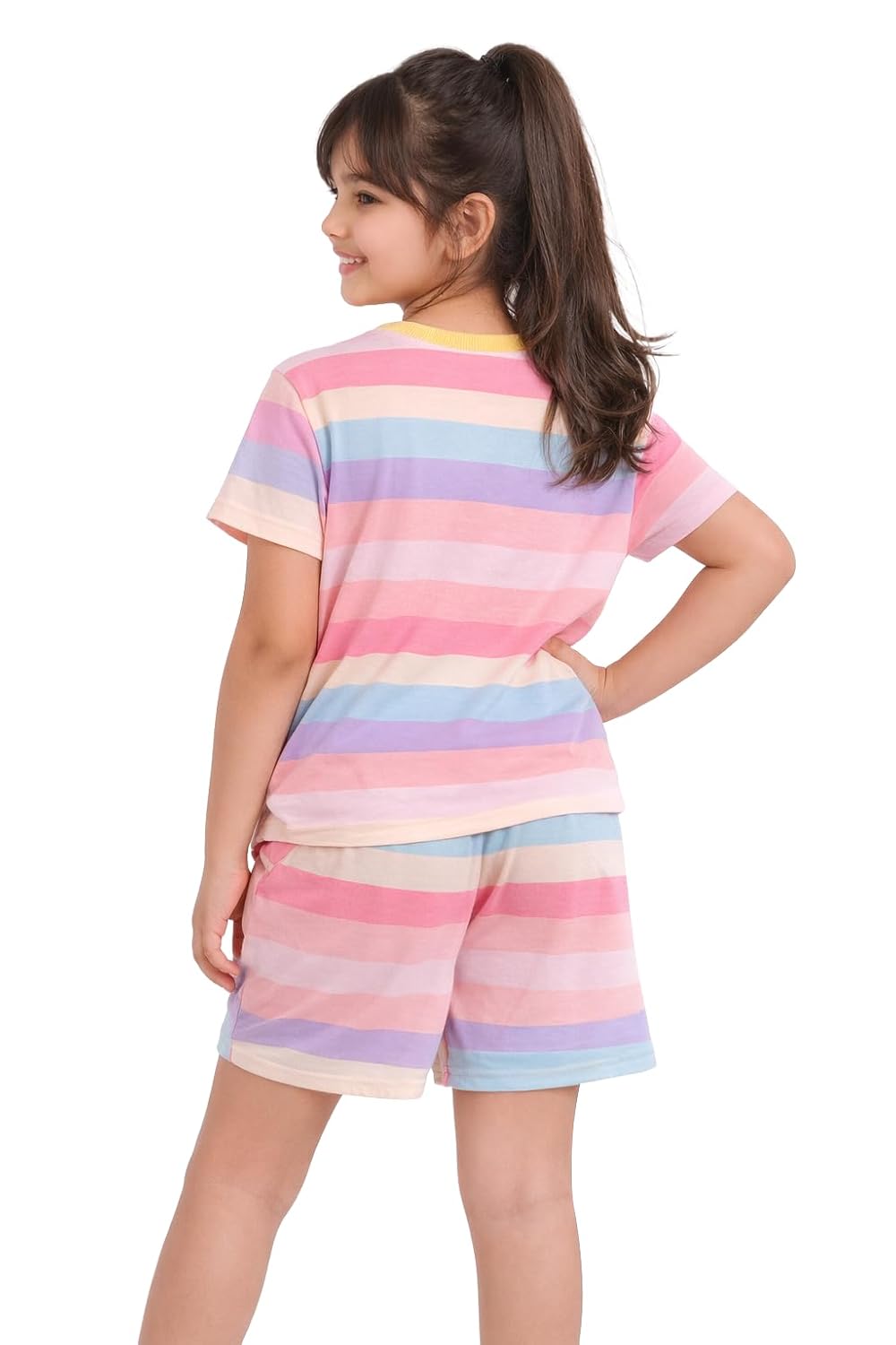 Kids Cotton Co-ord Set – Tee & Shorts