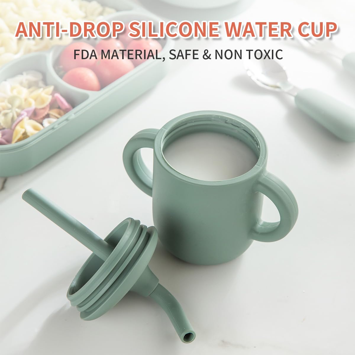Silicone Weaning Set – 6 Pieces