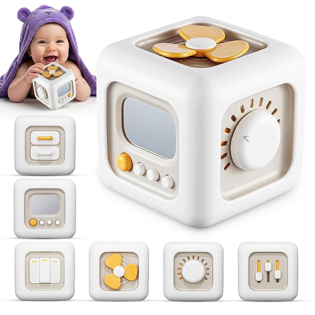 Montessori 6-in-1 Activity Cube