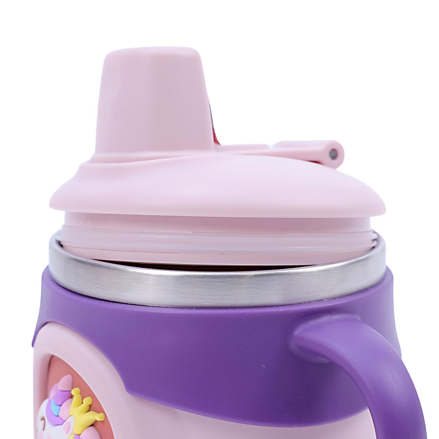 Insulated Steel Sippy Cup with Handles – 260 ml